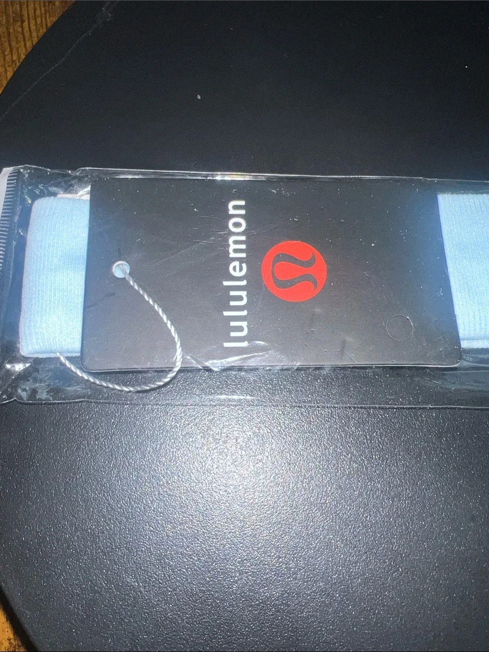 lululemon athletica Light Blue Stretch Headband